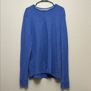 Banana Republic Blue Long Sleeve Tee
